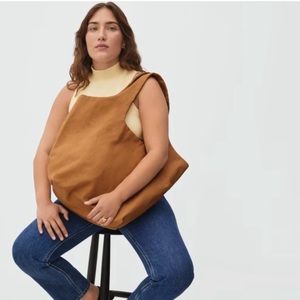 Everlane Canvas Basket Tote Bag Nwt